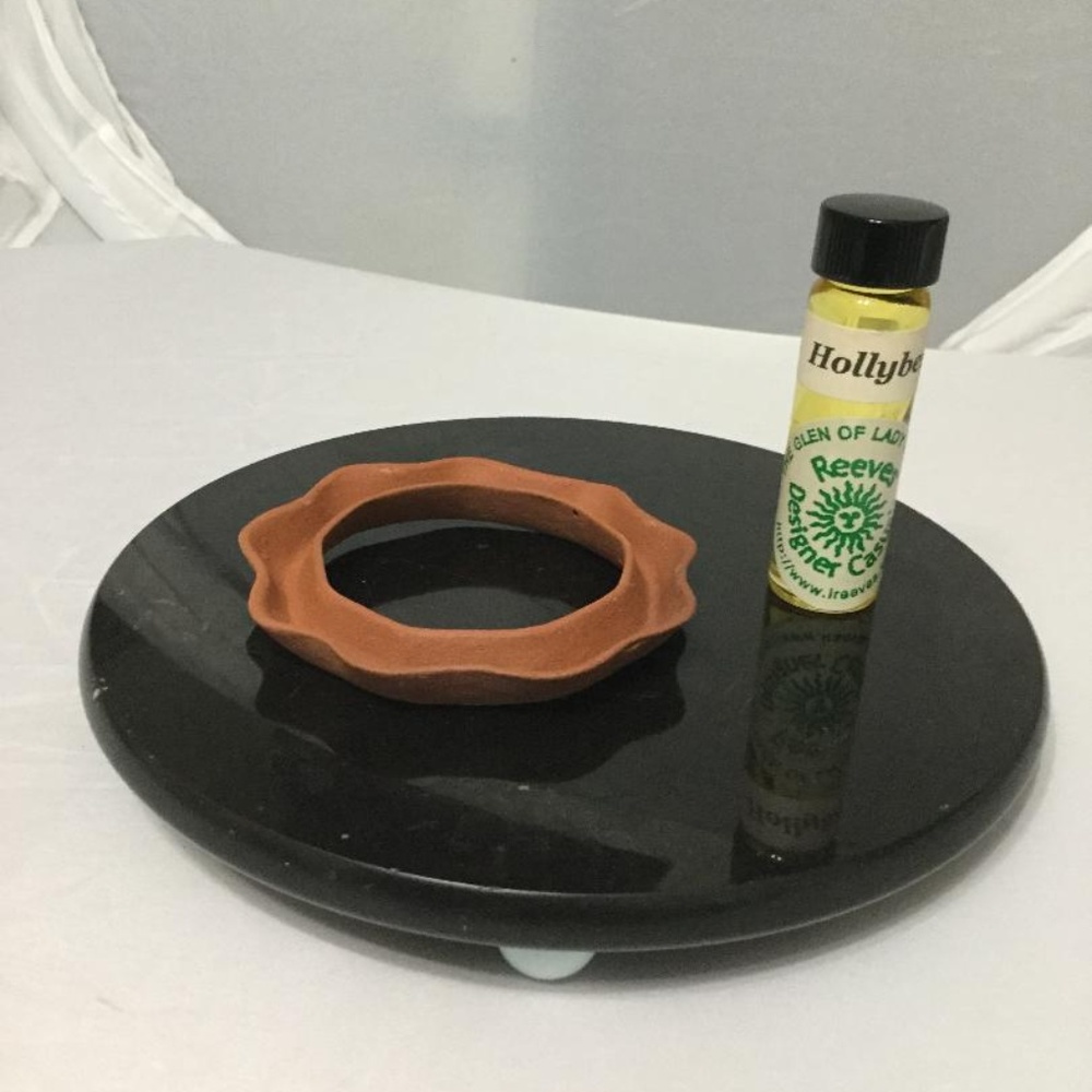 Terra Cotta Oil Ring & Pure Fragrance Oil